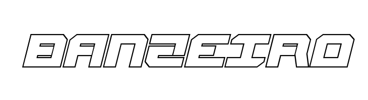 Gearhead Outline Italic  Free Fonts Download