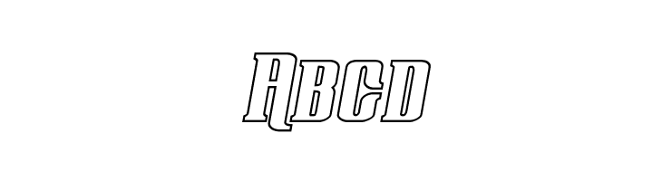 Gentleman Caller Outline Italic  Free Fonts Download