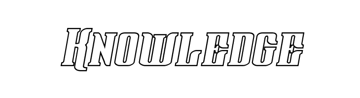 Gentleman Caller Outline Italic  Free Fonts Download