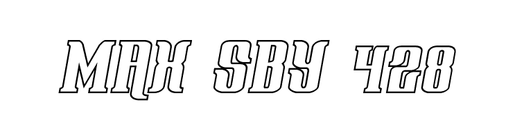 Gentleman Caller Outline Italic  Free Fonts Download