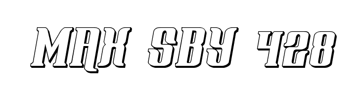 Gentleman Caller 3D Italic  Free Fonts Download