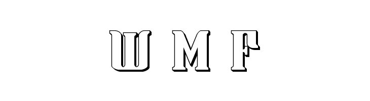 Gentleman Caller 3D  Free Fonts Download
