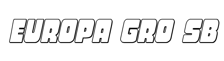 Opus Mundi 3D Italic  Free Fonts Download