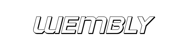 Singapore Sling 3D Italic  Free Fonts Download