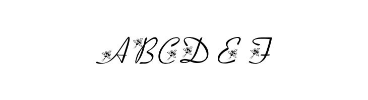 KR Three Roses  Free Fonts Download