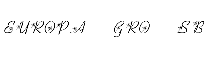 KR Three Roses  Free Fonts Download