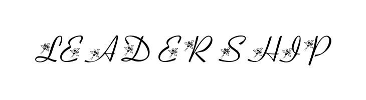 KR Three Roses  Free Fonts Download