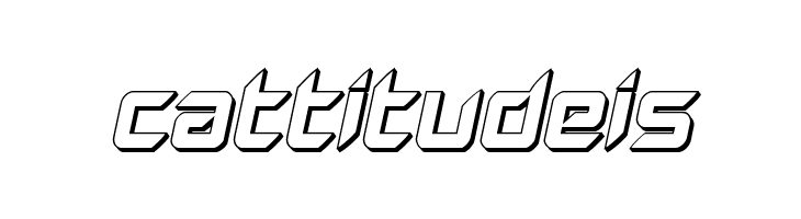 Hollow Point 3D Italic  Free Fonts Download