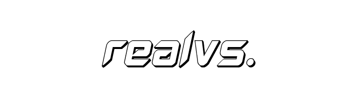 Hollow Point 3D Italic  Free Fonts Download