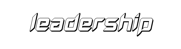 Hollow Point 3D Italic  Free Fonts Download