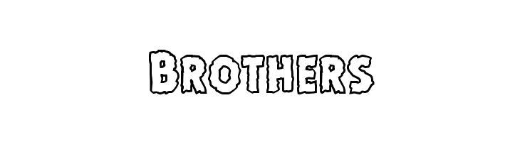 Horroween Outline  Free Fonts Download