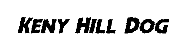 Horroween Expanded Italic  Free Fonts Download