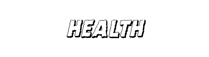Horroween 3D Italic  Free Fonts Download