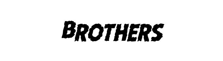 Horroween Staggered Italic  Free Fonts Download