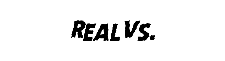 Horroween Staggered Italic  Free Fonts Download