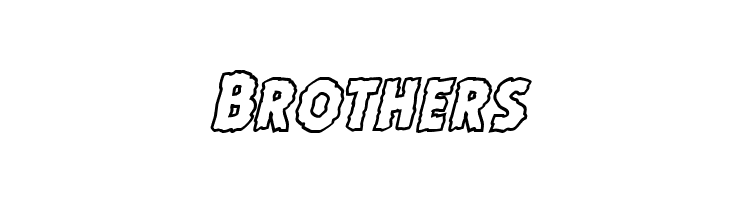 Horroween Outline Italic  Free Fonts Download