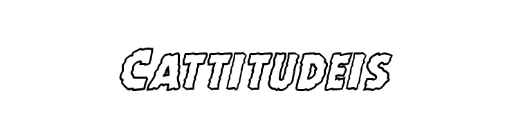 Horroween Outline Italic  Free Fonts Download