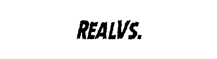 Horroween Condensed Italic  Free Fonts Download