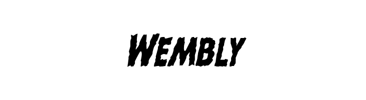 Horroween Condensed Italic  Free Fonts Download