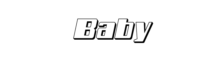 Galactic Storm 3D Italic  Free Fonts Download