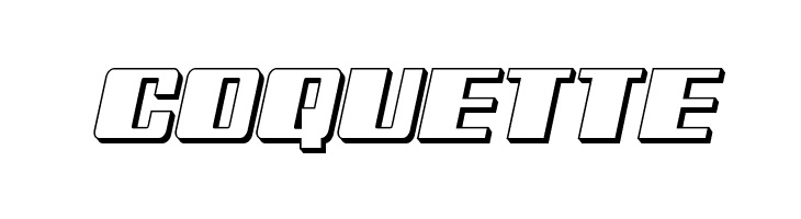 Galactic Storm 3D Italic  Free Fonts Download