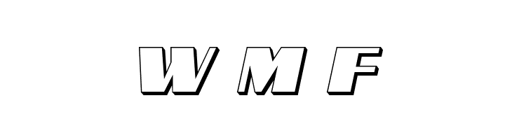 Galactic Storm 3D Italic  Free Fonts Download