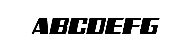 Galactic Storm Italic  Free Fonts Download