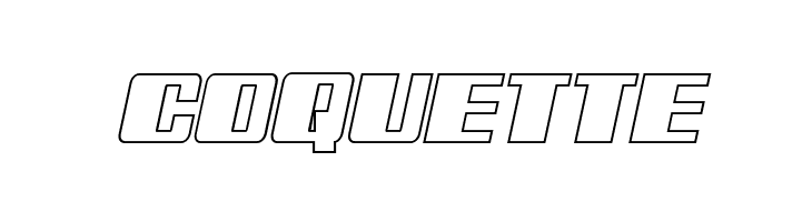 Galactic Storm Outline Italic  Free Fonts Download