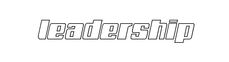 Galactic Storm Outline Italic  Free Fonts Download