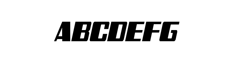 Galactic Storm Condensed Italic  Free Fonts Download