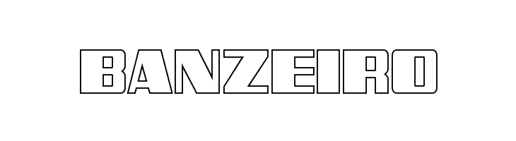 Galactic Storm Outline  Free Fonts Download