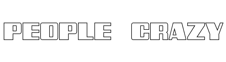 Galactic Storm Outline  Free Fonts Download