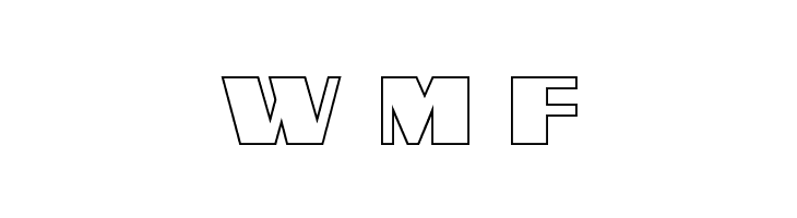 Galactic Storm Outline  Free Fonts Download