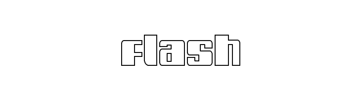 Galactic Storm Outline  Free Fonts Download