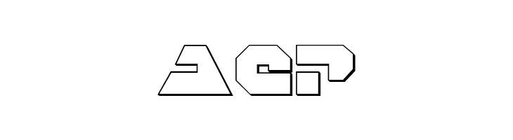 Trigger Man 3D Regular  Free Fonts Download