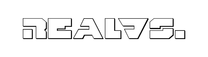 Trigger Man 3D Regular  Free Fonts Download