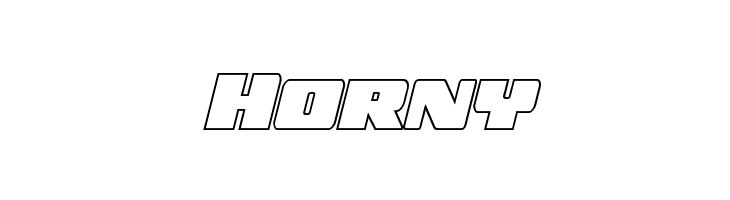 Dark Alliance Outline Italic  Free Fonts Download