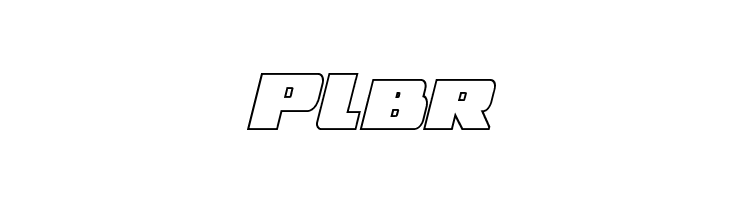 Dark Alliance Outline Italic  Free Fonts Download