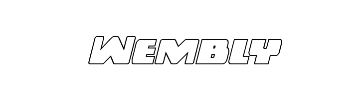 Dark Alliance Outline Italic  Free Fonts Download