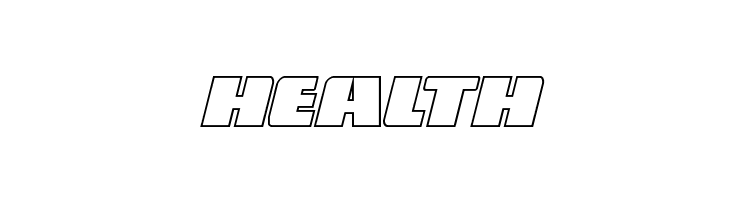 Dark Alliance Outline Italic  Free Fonts Download
