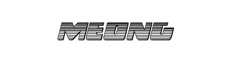 Dark Alliance Chrome Italic  Free Fonts Download