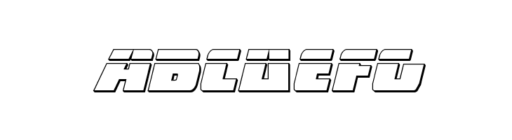 Dark Alliance Bullet Italic  Free Fonts Download