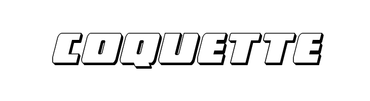 Dark Alliance 3D Italic  Free Fonts Download