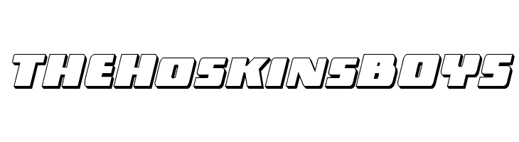 Dark Alliance 3D Italic  Free Fonts Download