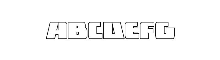 Dark Alliance Outline  Free Fonts Download