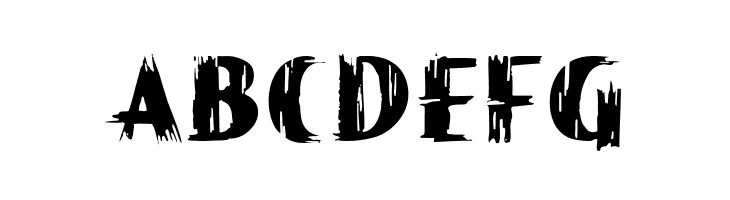 Paint Peel Initials  Free Fonts Download