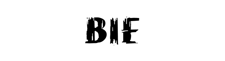 Paint Peel Initials  Free Fonts Download