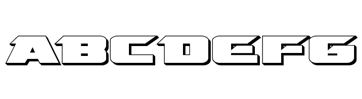 Emissary 3D  Free Fonts Download