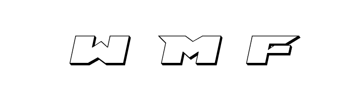 Emissary 3D Italic  Free Fonts Download