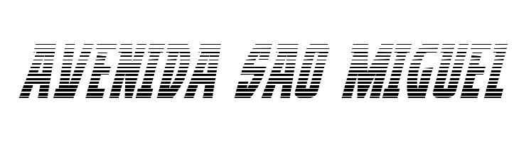 Prowler Gradient Italic  Free Fonts Download